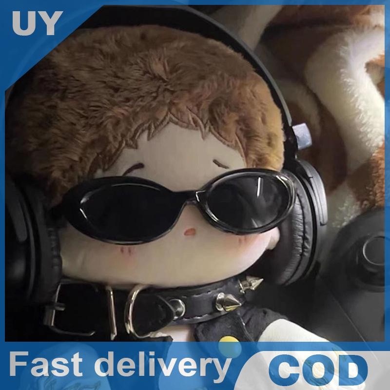 1PC ตุ๊กตาสัตว์ DIY อุปกรณ์เสริมแฟชั่นแว่นตาสําหรับ 10 ซม.ผ้าฝ้ายตุ๊กตาน่ารักแว่นตา - รูปที่ 3