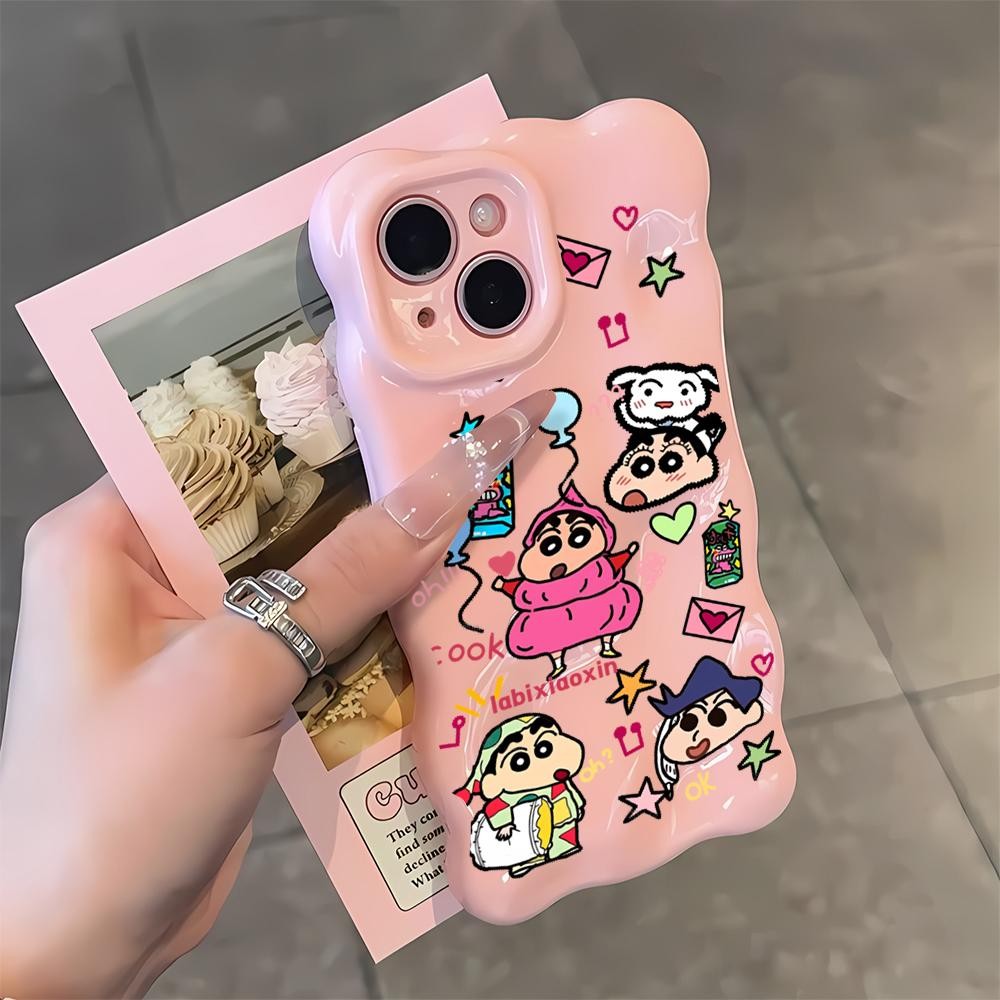 Poop Superman Xiao Xin สําหรับ iPhone 15 13 14 12 11 16 15PRO 12PRO 12PROMAX 15PROMAX 16PROMAX 16PLU