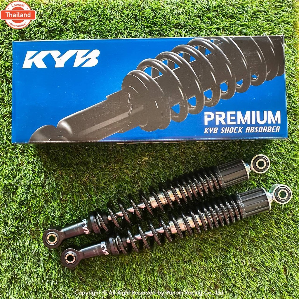 โช้คหลัง KYB Replacement WAVE H 328mm. สีดำ รหัสสินค้า SR2-1000-4 KAYABA KYB Wave100/Wave110/Wave125