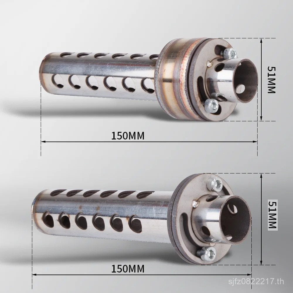 รถจักรยานยนต์ดัดแปลงหมุน Silencer Silencer Calibre Dropping Universal 51MM Muffler UCUK