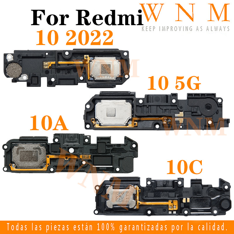 สําหรับ Redmi 10 2022/10 5G/10A/10C ด้านหลัง Buzzer Ringer โมดูลลําโพงลําโพงลําโพง Flex สายลําโพง Ringer Replaceme