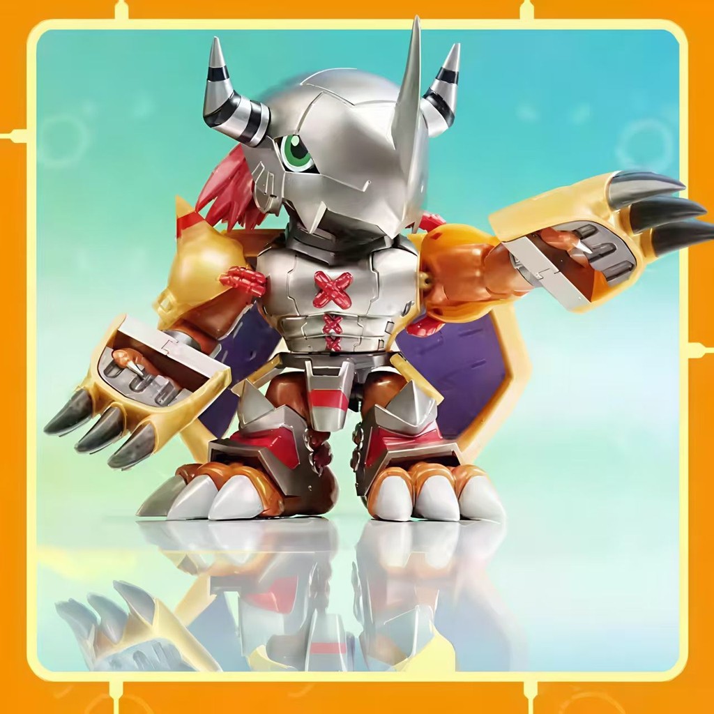 Bandai Plabako Plastic Digimon Assembled Model Blind Box Splicing Fighting Tyrannosaurus Trends