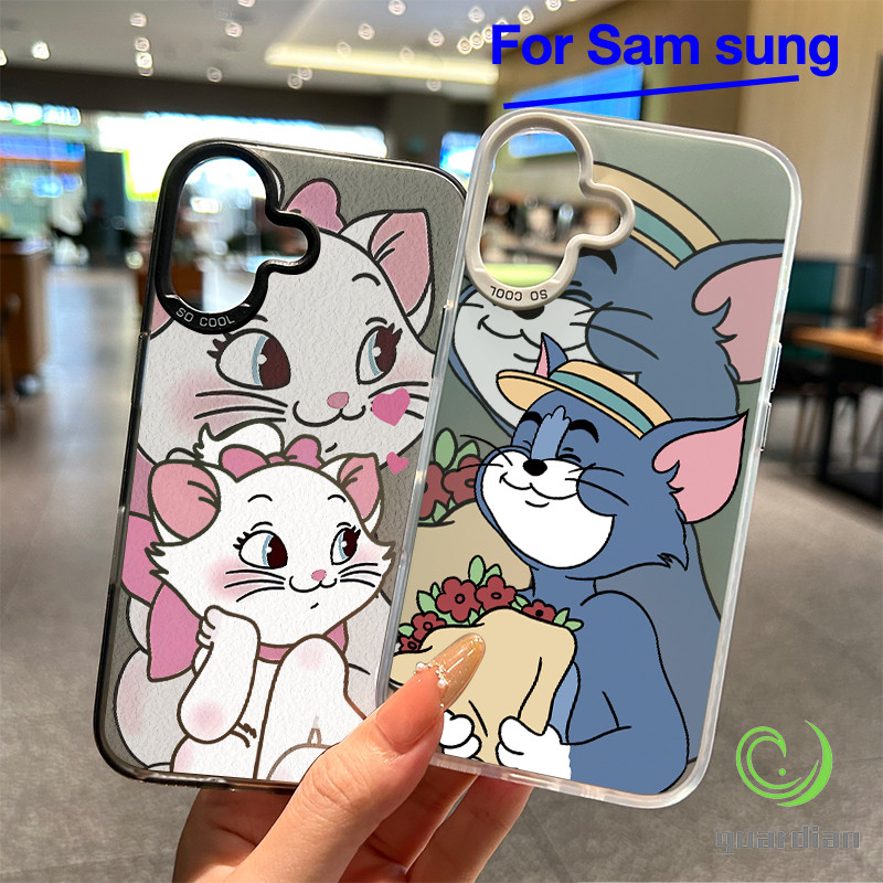 สำหรับ Samsung เคส A06 A16 4G 5G A12 แมวเมรีและลูก M12 A04s A13 5G A25 A12 A03 A02s A05 A06 A14 M12 A30s A04s A50 A50s