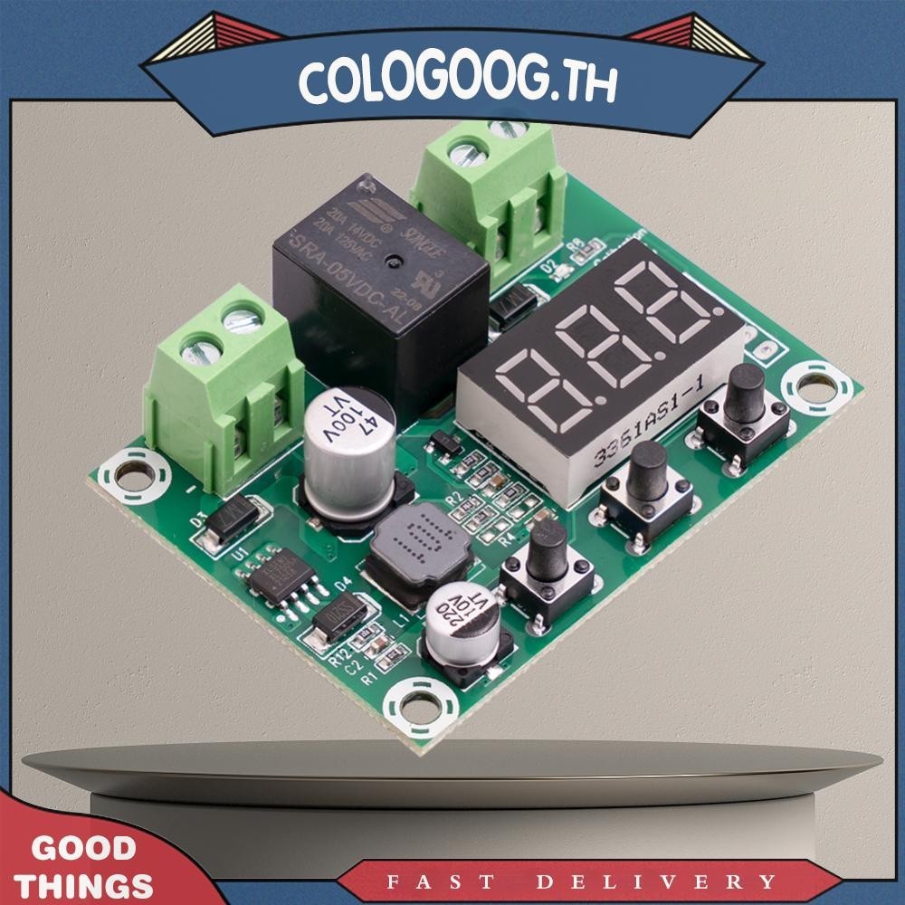 บอร์ดป้องกันแบตเตอรี่ DC6V-80V แบตเตอรี่ DC โมดูลป้องกันแรงดันไฟฟ้า DC เอาต์พุต