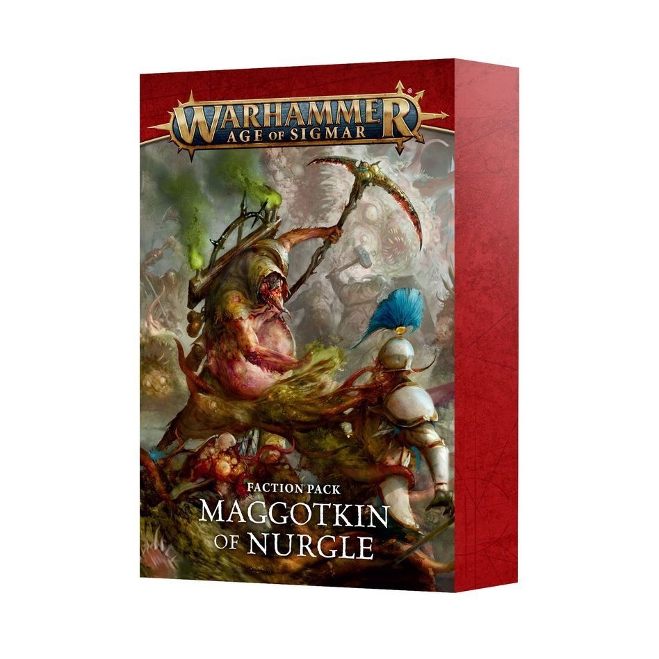 [สินค้าพร้อมส่ง] FACTION PACK: MAGGOTKIN OF NURGLE (ENG)