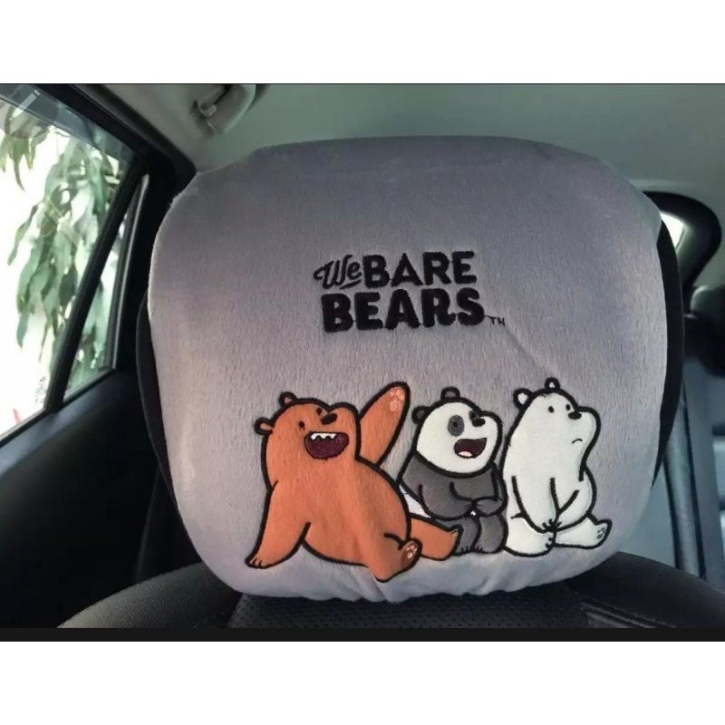 หุ้มเบาะ We Bare Bears หุ้มเบาะรถยนต์ลิขสิทธิ์แท้100%