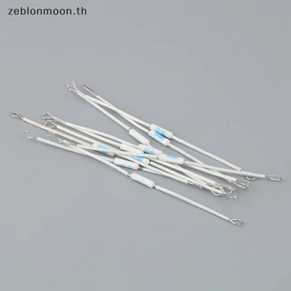[July] 10 ชิ้น RF250V 10A การตัดความร้อน 185 องศา RF 250V ฟิวส์อุณหภูมิเซรามิก {th}