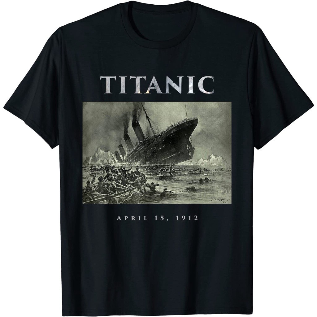 Titanic Sinking  Titanic Lover  Titanic Art  Titanic T-shirt : Clothing  Shoes & Jewelry S-5XL