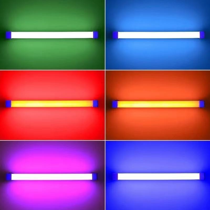 ส่วนลดทั้งร้านหลอดไฟ LED แบบชาร์จไฟได้ประหยัดพลังงานแผงขายของริมถนนสว่างพิเศษโคมไฟแถบยาวในตลาดกลางคื