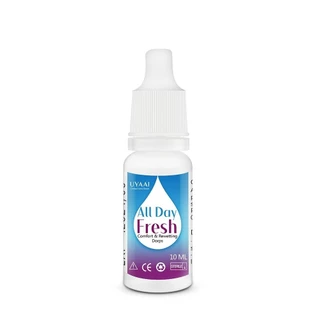 น้ำยาล้างคอนแทคเลนส์ UYAAI 10ml สำหรับคอนแทคเลนส์ใส เหมาะสำหรับผู้เริ่มต้น ช่วยลดอาการตาแห้งและบรรเทาอาการเมื่อยล