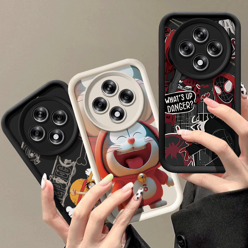 การ์ตูนน่ารัก เคสสําหรับ OPPO Reno 12F 5G 2024 เคสซิลิโคนโทรศัพท์มือถือเคสนิ่ม