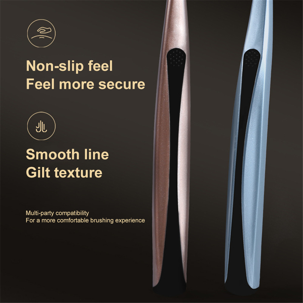 แปรงสีฟัน 6 ชิ้น - เงินไอออน & ส่วนผสมถ่านไม้ไผ่-ความสามารถในการทําความสะอาดที่แข็งแกร่งเหมาะกับการทํางานลื่นจับ & ด้ามจับ TPR/PP - รูปที่ 5