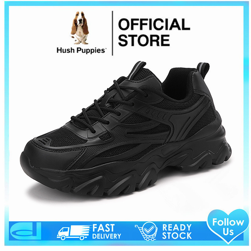 Hush Puppies รองเท้าโลฟเฟอร์ ส้นแบน ขนาดใหญ่ สําหรับผู้หญิง ไซซ์ 40 41 42