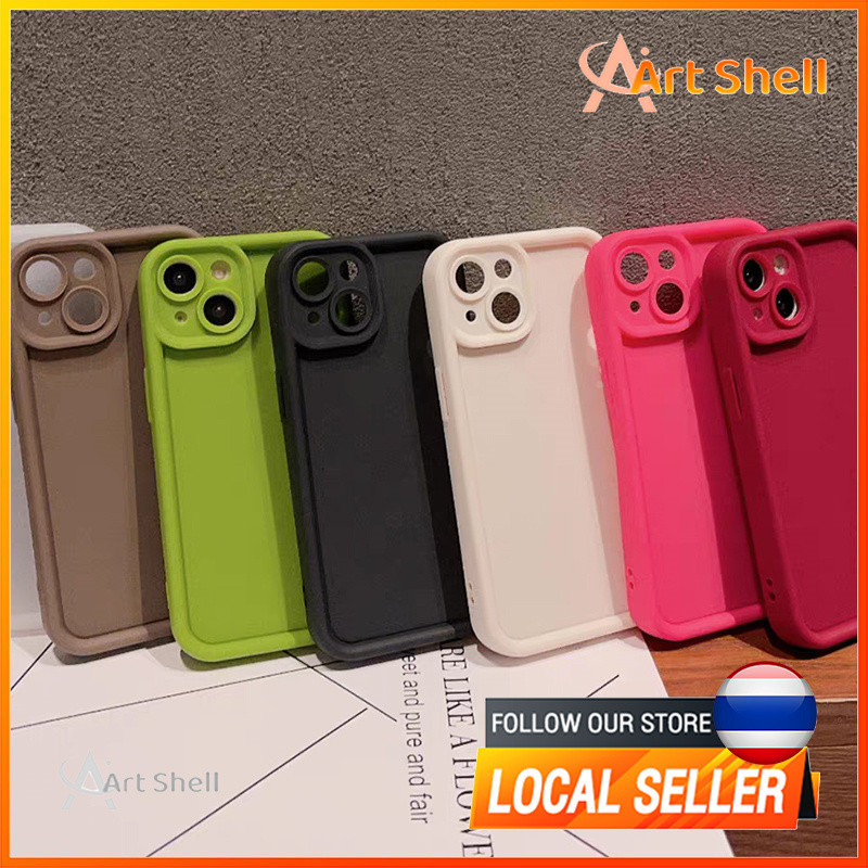 เคสโทรศัพท์มือถือเคสพาสเทล สำหรับรุ่น for IPhone 11 12pro 13 14 15 12 Pro MAX XR 7 8 6 6s Plus X XS MAX 15promax 13