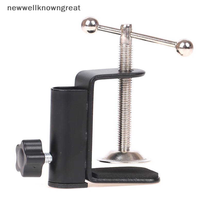 ใหม่wellknowngreat Cantilever Clamp Holder โคมไฟตั้งโต๊ะคลิป Fitgs ฐานท่อสําหรับขาตั้งไมโครโฟน CAD