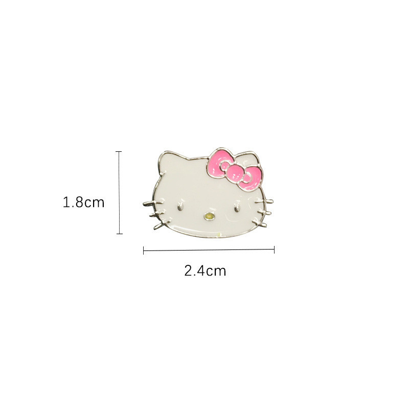 Jibbitz Crocs Charm Hole รองเท้าอุปกรณ์เสริม จิ๊บบิท crocs DIY ดอกไม้ที่ถอดออกได้หัวเข็มขัดตกแต่งน่ารัก Kitty แมวรองเท้าดอกไม้รองเท้าหัวเข็มขัดอุปกรณ์เสริม