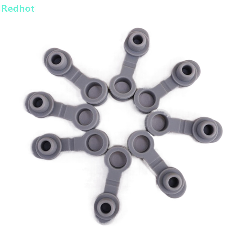 <Redhot> 10/20pcs Universal ซิลิโคนปิดผนึกขวดฟาง Grommets Stopper ฝาปิดปลั๊กฟางเปลี่ยน Tumbber 20/30Oz Thermos ถ้วยขาย