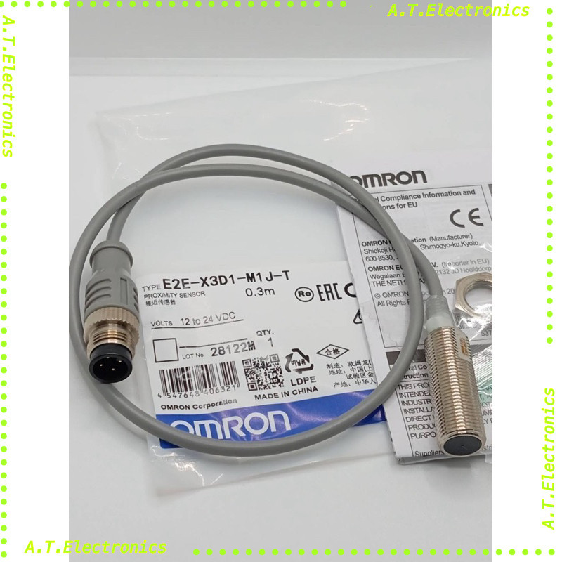 พร้อมส่ง! E2E-X3D1-M1J-T เซ็นเซอร์ E2E-X3D1-M1J-T สายเซ็นเซอร์  ส่งของทุกวัน