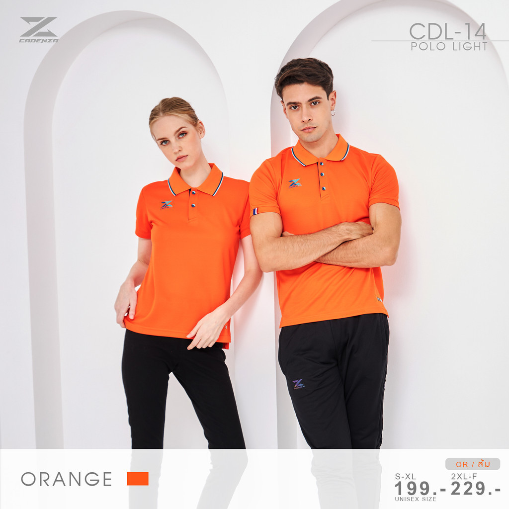 เสื้อโปโล POLO เสื้อโปโลคาเดนซ่า CADENZA CDL-14Y ไซส์หญิง แท้100% - รูปที่ 3