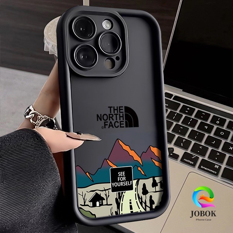 Hot Case Samsung A36 A56 S25 Aesthetic Gunung The North Face Samsung A36 A56 S25 S21 S20 A73