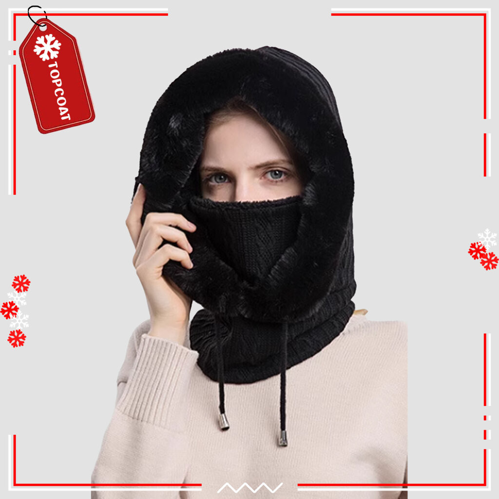 توب كوت طاقية مبطنة بفرو الغنم — صورة 5