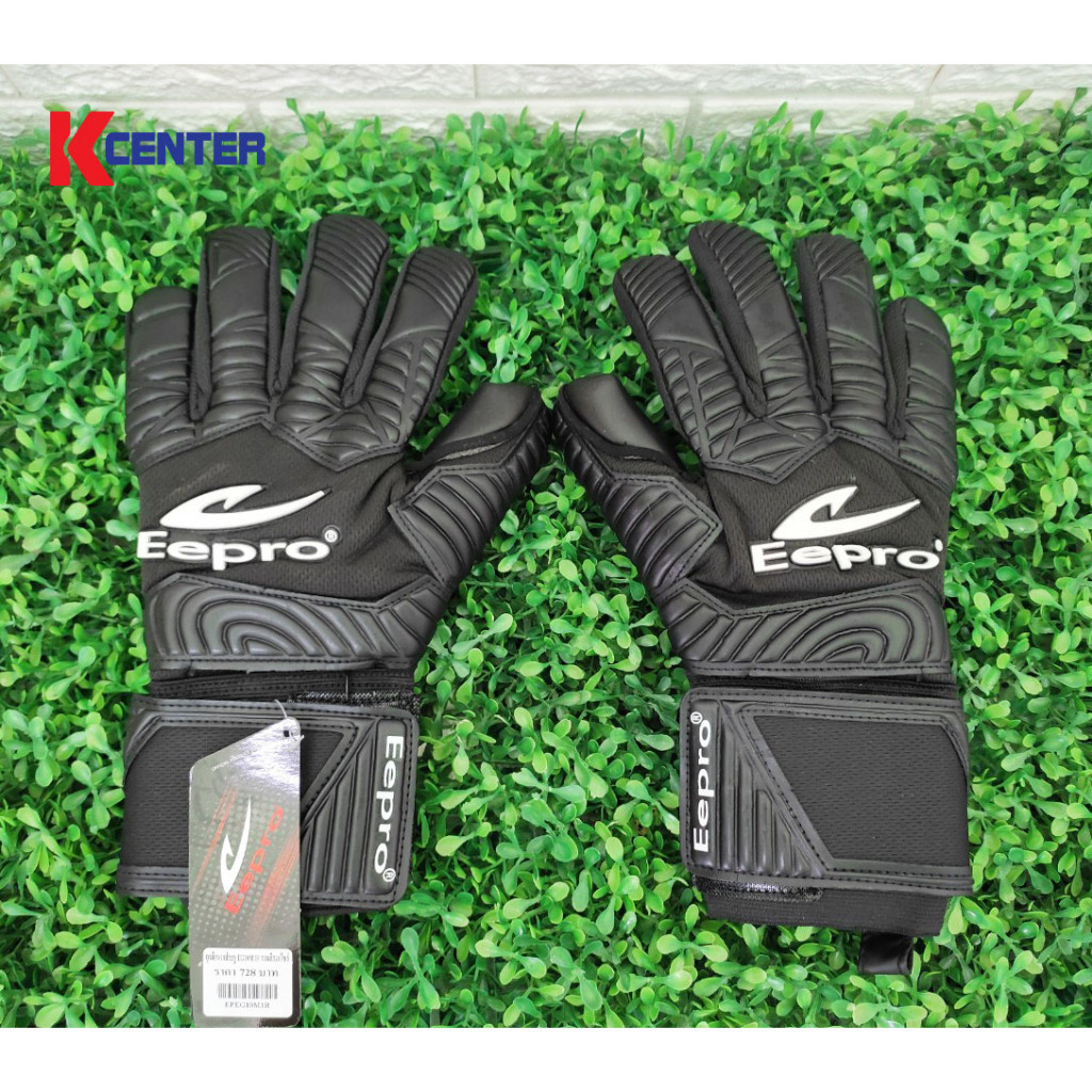 Eepro ถุงมือผู้รักษาประตู Goalkeeper มีฟิงเกอร์เซฟ รุ่น EG10M1R