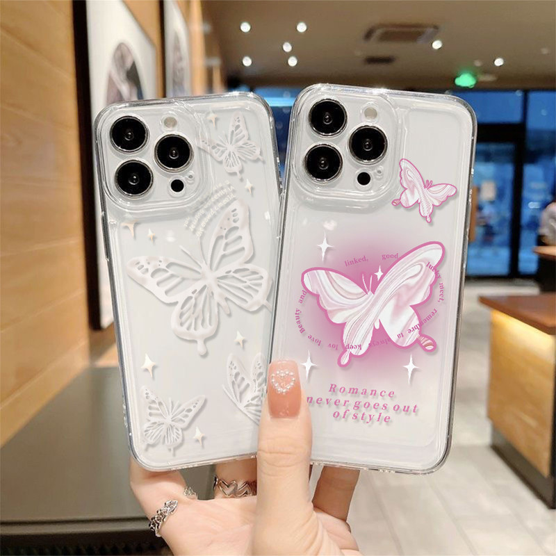 🔥Poppa🔥เคสโทรศัพท์มือถือแบบนิ่ม ใสน่ารัก การ์ตูน labubu สําหรับ iPhone 15 14 13 12 11 Pro Max X/Xs Xr 7 8 Plus#036167