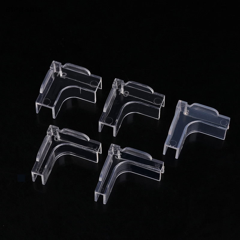 Egn 4 ชิ้นอะคริลิคใส Anti-collision ปลามุม Protector ฟรีกาวฝาครอบป้องกัน Aquarium อุปกรณ์เสริม N