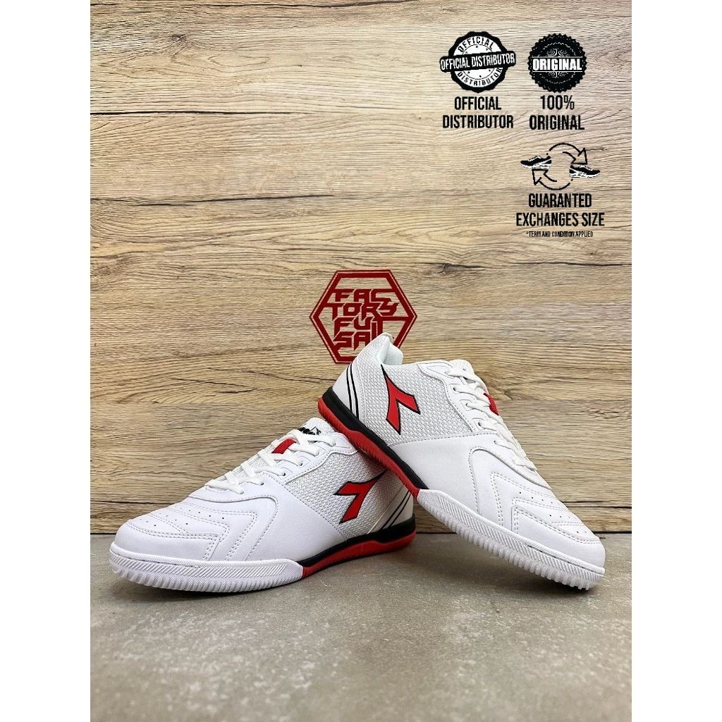 DIADORA FUTSAL DSC8291 (PUTIH) KASUT FUTSAL