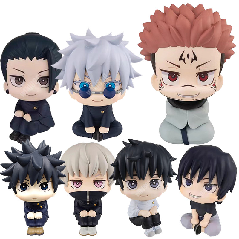 ใหม่ Look Up Jujutsu Kaisen รูป Gojo Look Up Eto Suguru ตุ๊กตา Ryomen Sukuna Action Figure ตกแต่งสะส