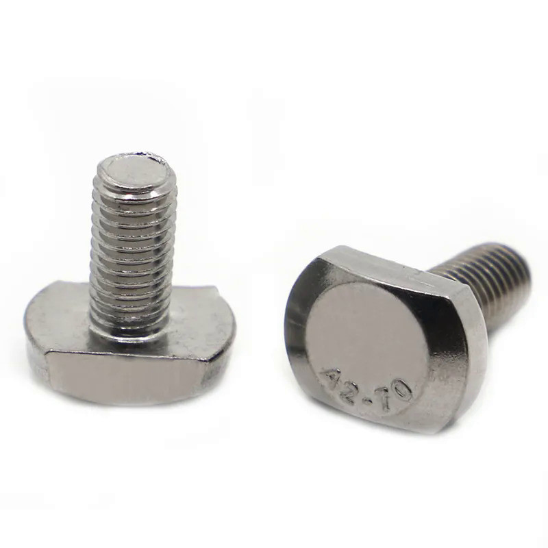 M5 M6 M8 M10 M12 GB37 A2-70 304 Stainless Steel T-Slot Chute Rail Track T Shape Type Rectangle Hamme