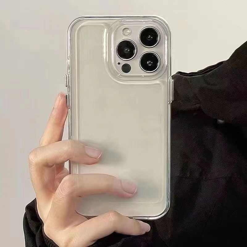 กรณีโทรศัพท์อ่อน ป้องกันการชนกัน iphone 11 12 13 14 15 Pro Max XS X XR 7 8 14 Plus มูลค่าสูง หนาป้องกันการล่มสลาย