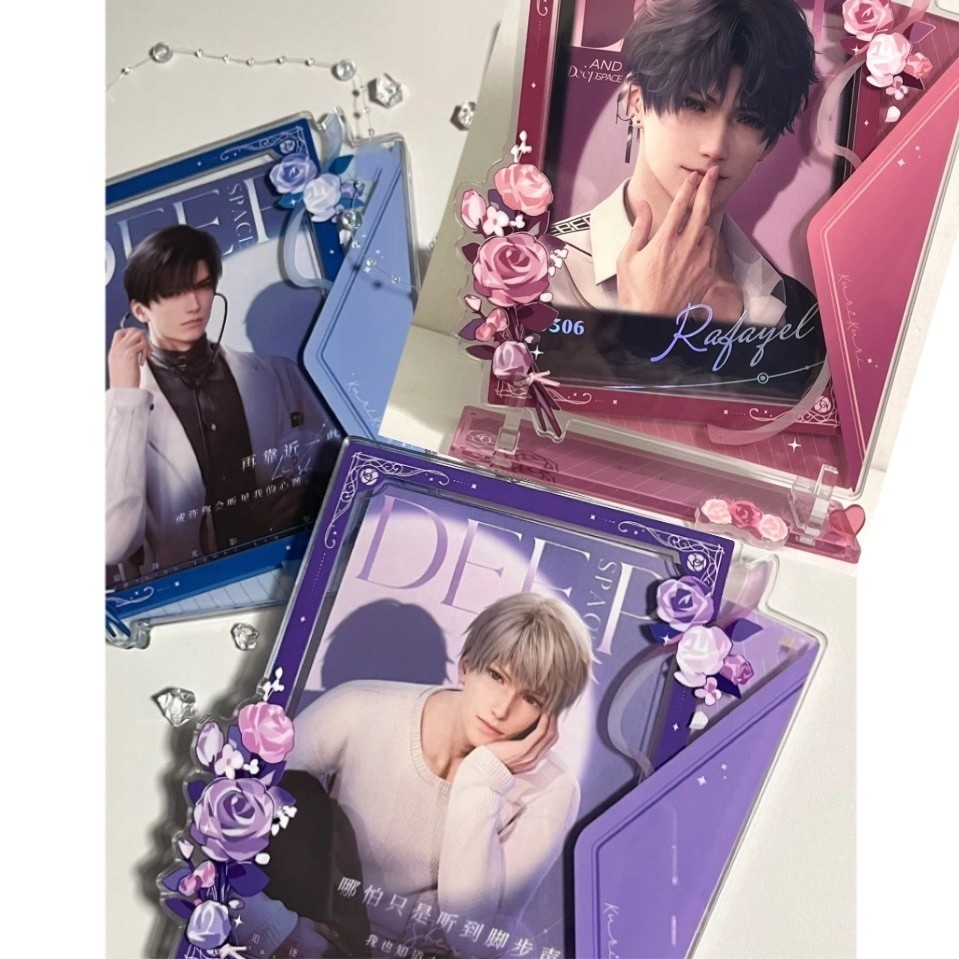 Love and deepspace Sylus อะคริลิค standee 6 ซม.โต๊ะของขวัญ Xavier Zayne Rafayel 3EDA
