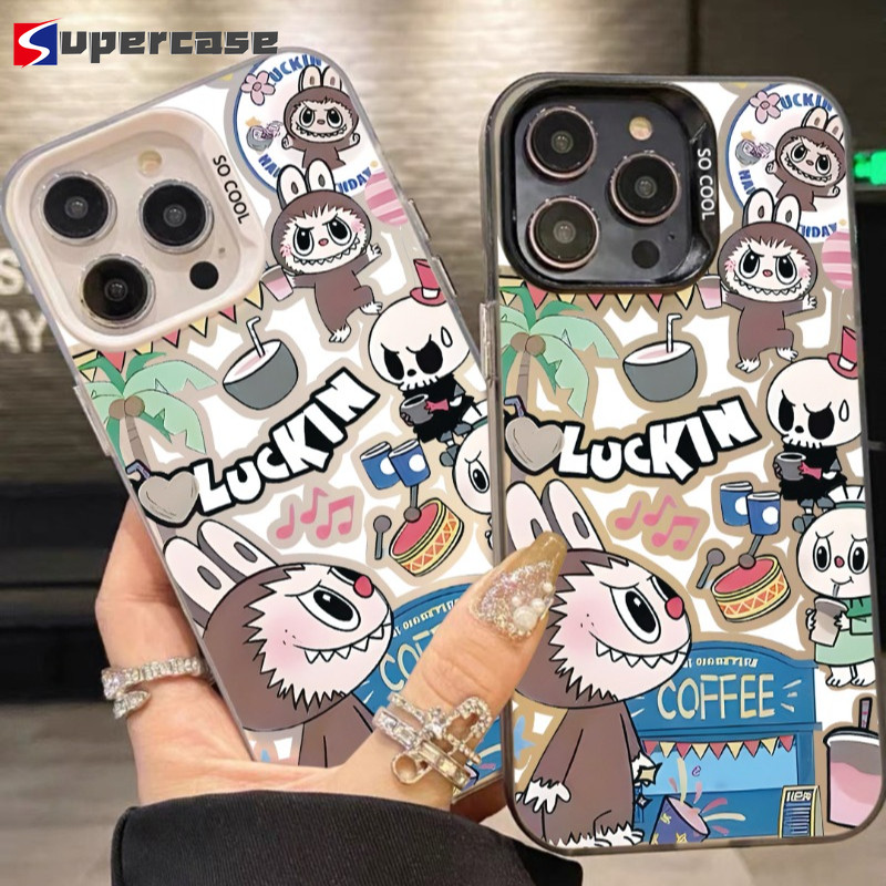 Bubble Martเคสโทรศัพท์สําหรับXiaomi 14 13 12 Ultra 13T 12T Pro Poco X6 M6 Pro 4G X5 C65 C55 M6 5G F5 Pro F4 GT M3 M2 X3 NFC LabubuปลอกCofferกันกระแทก