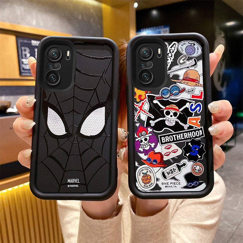 เคส poco f3 เคสโทรศัพท์ One Piece Spider-Man สําหรับ poco f3 case น่ารัก