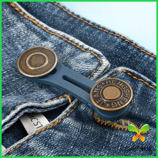 Zakii Mall กระดุมขยายเอว เพิ่มขนาดรอบเอวกางเกง สายบุฟเฟ่ต์ต้องไม่พลาด jeans buttons