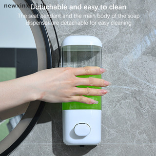 *NT* ห้องน้ําใหม่ไม่เจาะมือกดตู้ทําสบู่ผนัง Traceless วางขวด…