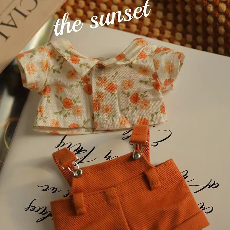 【พร้อมส่ง】ชุดเป็ด upsetduck /ชุด upsetduck /ชุดตุ๊กตา/ชุดตุ๊กตา 20cm 【จัดส่งเฉพาะเสื้อผ้าเท่านั้นไม่