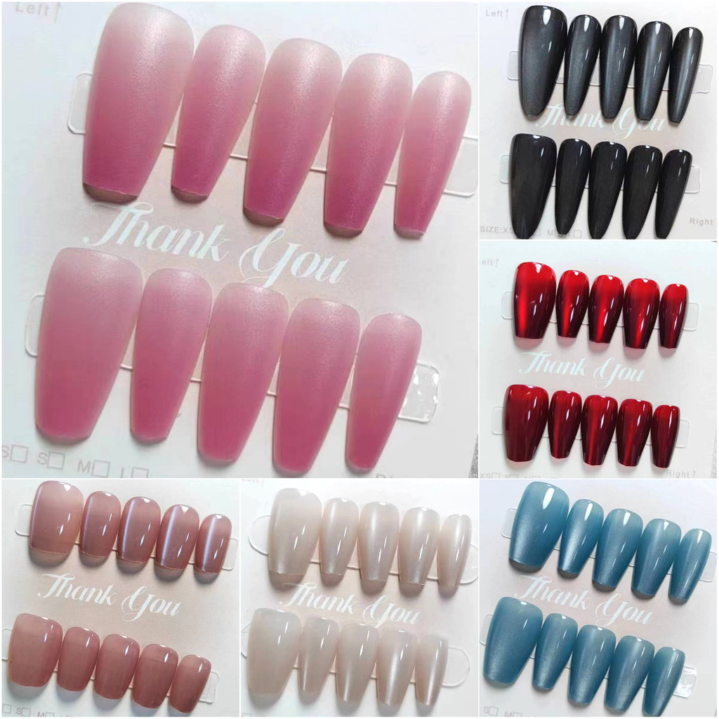 Cat Eye Summer Collection สีทึบ ใส่เล็บปลอม-M090-M135