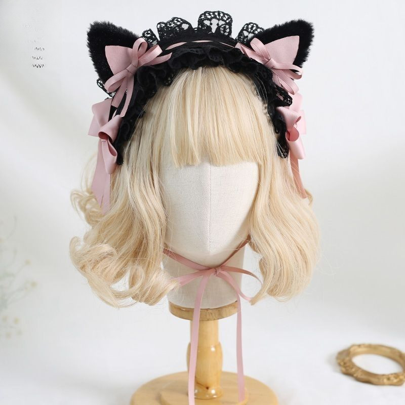 คลิปผมน่ารัก Bowknot Headwear, ผู้หญิงญี่ปุ่น Lolita ผม