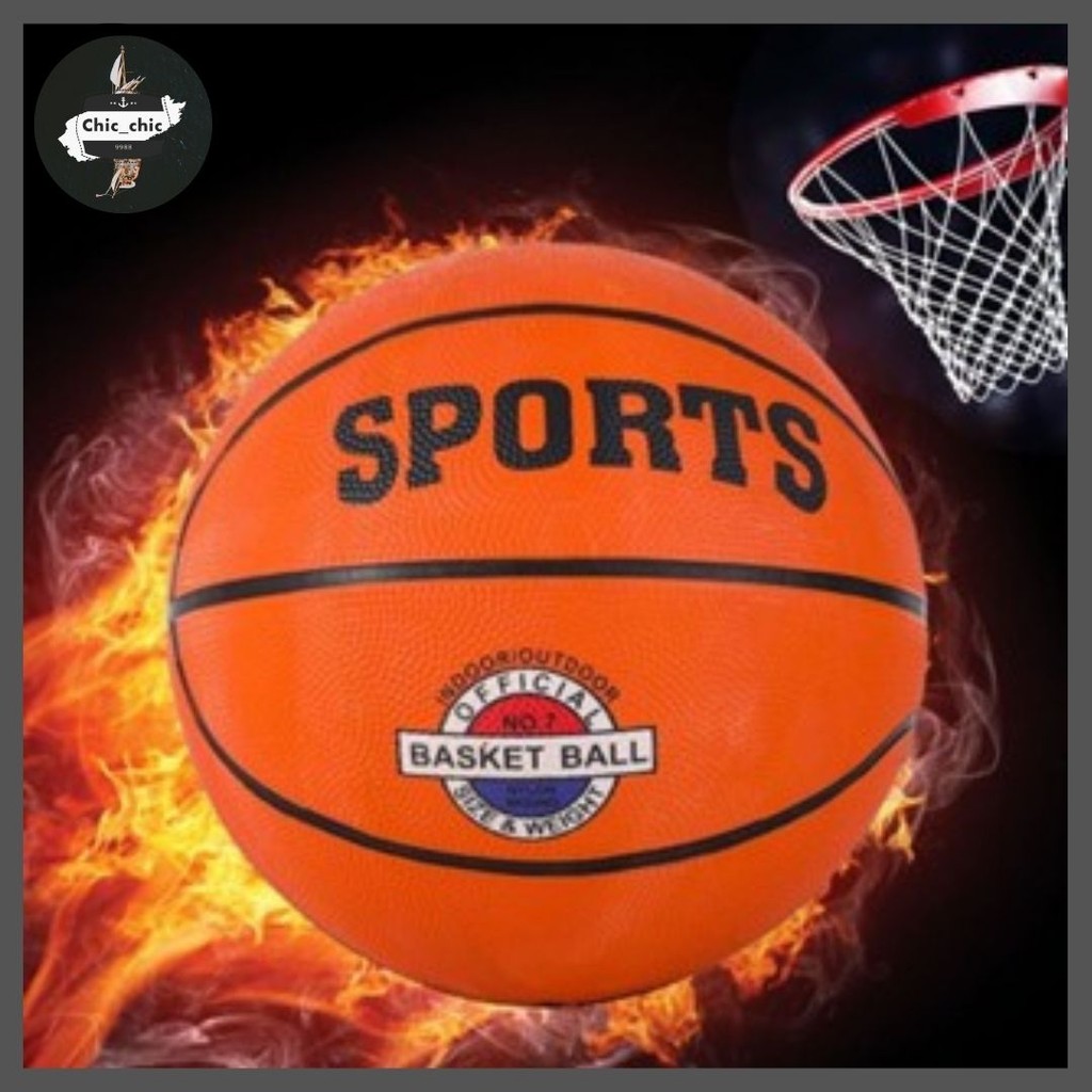 ลูกบาส basketball เบอร์ 5/เบอร์ 7 ทำจากหนัง PU พร้อมส่ง #P-0001