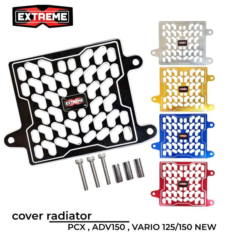 EXTREME RADIATOR ARM COVER RADIATOR EXTREME COVER RADIATOR FULL CNC VARIO PCX NMAX AEROX LEXI - Duni