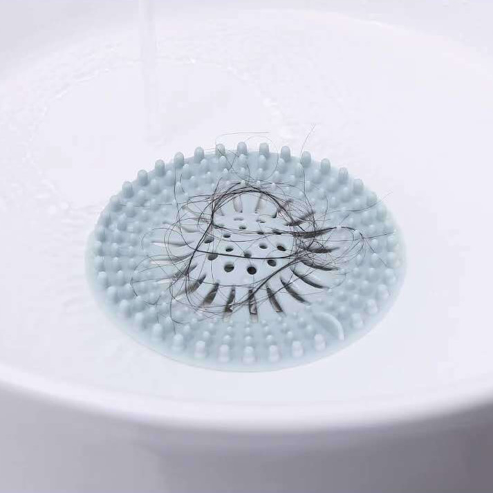 ซิลิโคนปิดฝาท่อระบายน้ำคละสี แผ่นกรองท่อระบายน้ำ ป้องกันการอุดตัน ฝาครอบยางปิดท่อระบายน้ำ - รูปที่ 3