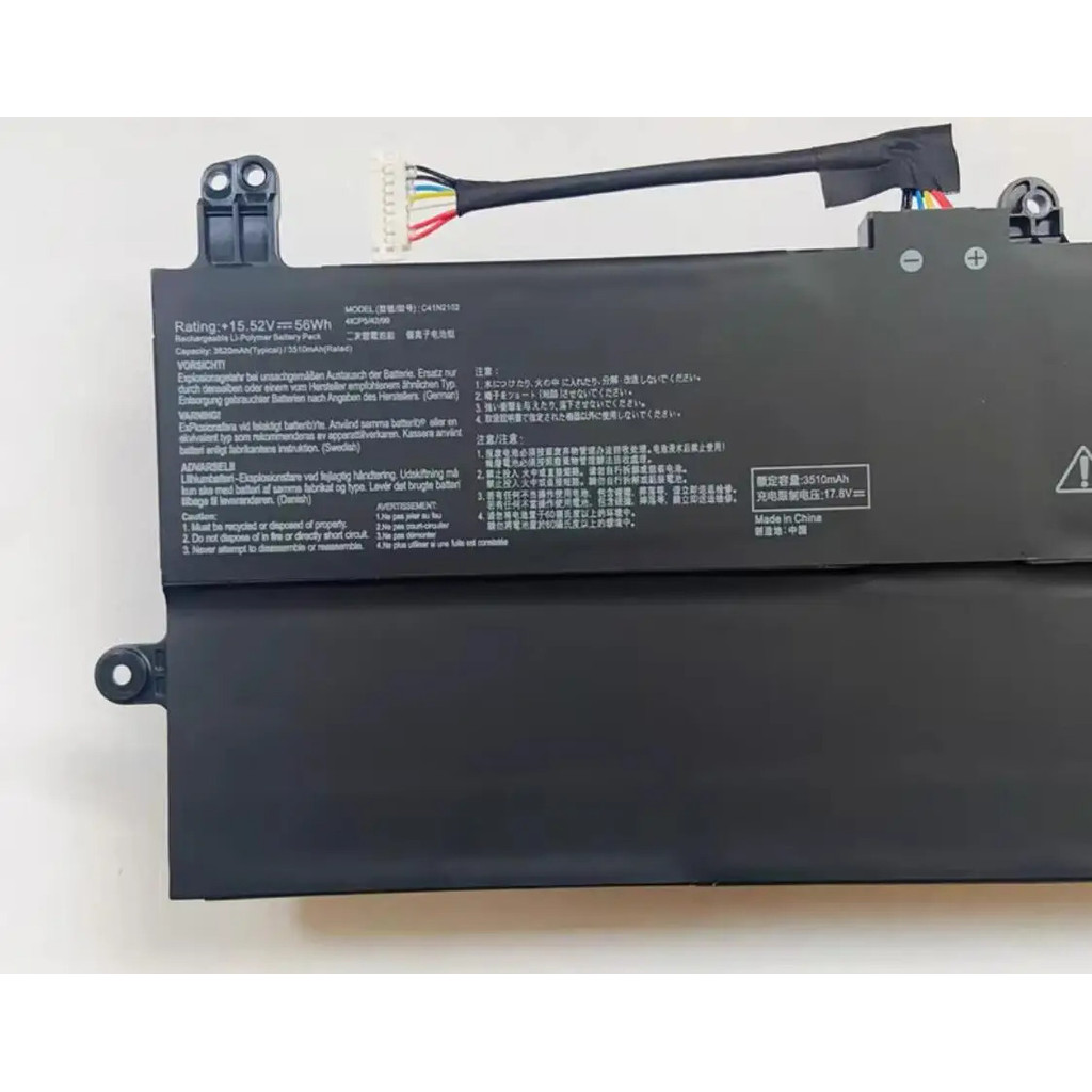 C41N2102 แล็ปท็อป Battery For Asus Rog FLOW Z13 GZ301ZA GZ301ZC GZ301ZE GZ301VV GZ301VF NR2201ZA NR2