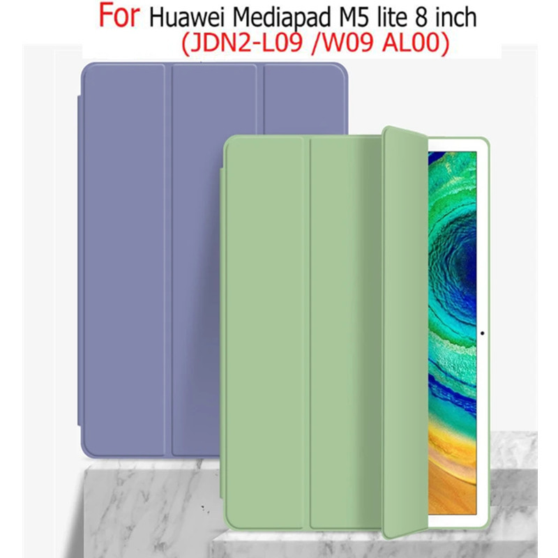 Funda สําหรับ Huawei MediaPad M5 Lite 8.0 JDN2-AL00 JDN2-W09 แท็บเล็ตซิลิโคนฝาหลังสําหรับ Huawei M5 Lite กรณี
