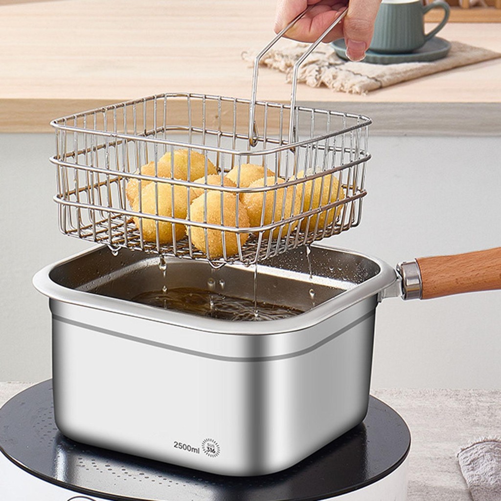 Camping ชุดเครื่องครัว 2500ml สแควร์ Camping ทําอาหารหม้อเดินป่าทําอาหารชุดหม้อและ Pans ชุด Deep Fry