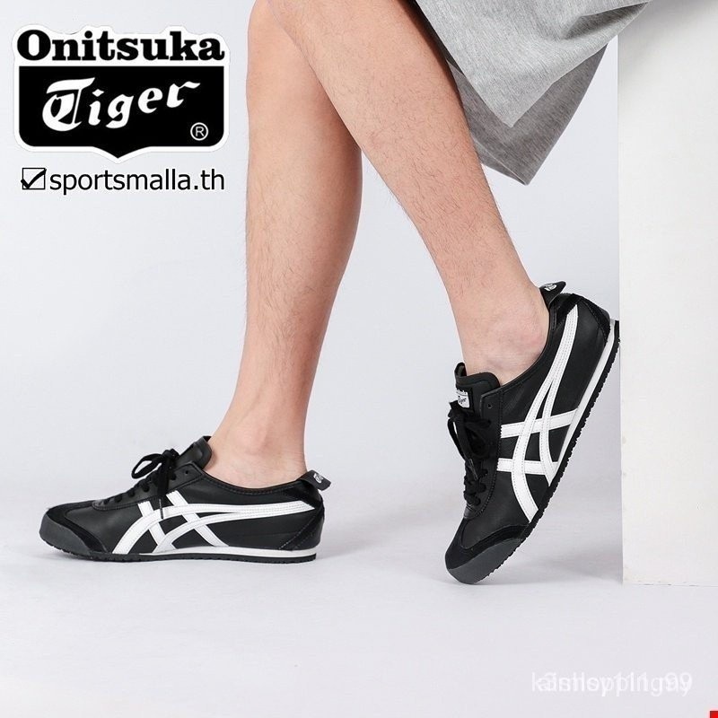 สินค้าใหม่ Onitsuka Tiger Onitsuka Tiger Mexico 66 (หนังคุณภาพสูง) รองเท้าผู้ชายและผู้หญิง ioht