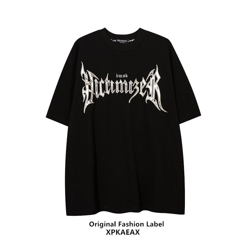 ปกติ S-7XL Ready Stock Men T Shirt Oversized Cotton Short Sleeve Casual Ulzzang T-shirts Loose Sport