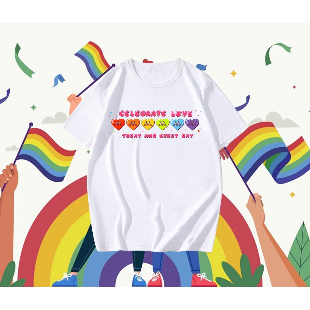 👕🔥🔥 LGBT Pride Flag หมายถึง เกย์ภูมิใจ &เลสเบี้ยนเรนโบว์ธงเสื้อยืดกะเทยข้ามเพศ LGBT
