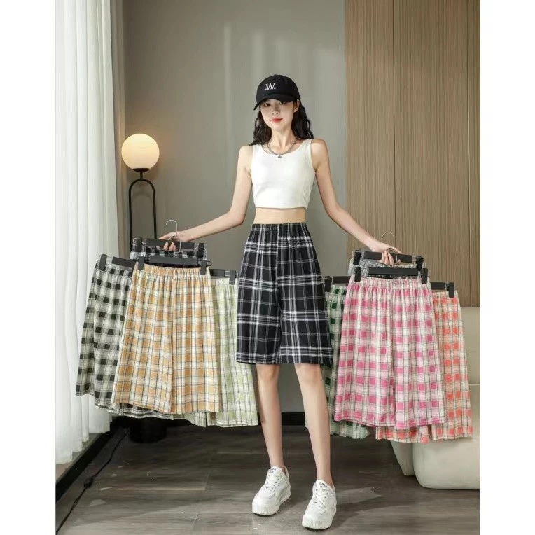 098 พร้อมส่ง🔥กางเกงขาสั้น เนื้อผ้า cotton ผ้านิ่มเด้งๆ ใส่สบาย ใส่เที่ยว ใส่นอน ใส่อยู่บ้าน